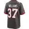 Youth Josh Williams Tampa Bay Buccaneers Pewter Alternate Jersey - Game