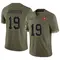 Youth Kameron Johnson Tampa Bay Buccaneers 2022 Salute To Service Jersey - Limited Olive
