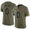 Youth Kindle Vildor Tampa Bay Buccaneers 2022 Salute To Service Jersey - Limited Olive