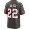 Youth Kindle Vildor Tampa Bay Buccaneers Pewter Alternate Jersey - Game