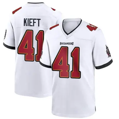 Youth Ko Kieft Tampa Bay Buccaneers Jersey - Game White