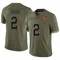 Youth Kyle Trask Tampa Bay Buccaneers 2022 Salute To Service Jersey - Limited Olive