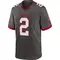 Youth Kyle Trask Tampa Bay Buccaneers Pewter Alternate Jersey - Game