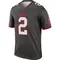 Youth Kyle Trask Tampa Bay Buccaneers Pewter Alternate Jersey - Legend