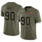 Youth Logan Hall Tampa Bay Buccaneers 2022 Salute To Service Jersey - Limited Olive