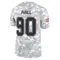 Youth Logan Hall Tampa Bay Buccaneers 2024 Salute to Service Jersey - Limited Arctic Camo