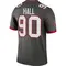 Youth Logan Hall Tampa Bay Buccaneers Pewter Alternate Jersey - Legend