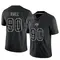 Youth Logan Hall Tampa Bay Buccaneers Reflective Jersey - Limited Black