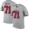 Youth Lorenz Metz Tampa Bay Buccaneers Inverted Jersey - Legend Gray