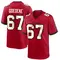 Youth Luke Goedeke Tampa Bay Buccaneers Team Color Jersey - Game Red