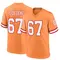 Youth Luke Goedeke Tampa Bay Buccaneers Throwback Jersey - Game Orange