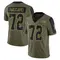 Youth Luke Haggard Tampa Bay Buccaneers 2021 Salute To Service Jersey - Limited Olive
