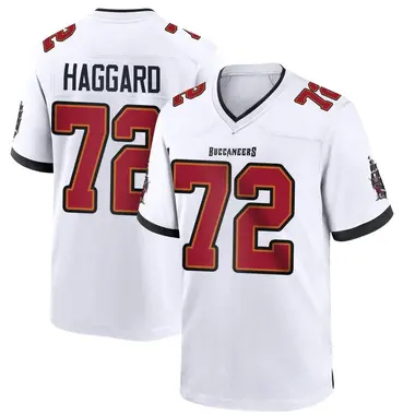 Youth Luke Haggard Tampa Bay Buccaneers Jersey - Game White
