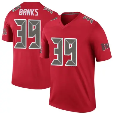 Youth Marcus Banks Tampa Bay Buccaneers Color Rush Jersey - Legend Red