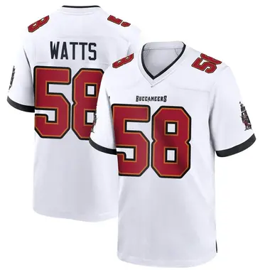Youth Markees Watts Tampa Bay Buccaneers Jersey - Game White
