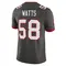 Youth Markees Watts Tampa Bay Buccaneers Pewter Alternate Vapor Jersey - Limited