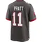 Youth Michael Pratt Tampa Bay Buccaneers Pewter Alternate Jersey - Game