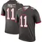 Youth Michael Pratt Tampa Bay Buccaneers Pewter Alternate Jersey - Legend