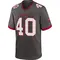 Youth Mike Alstott Tampa Bay Buccaneers Pewter Alternate Jersey - Game