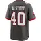 Youth Mike Alstott Tampa Bay Buccaneers Pewter Alternate Jersey - Game