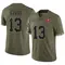 Youth Mike Evans Tampa Bay Buccaneers 2022 Salute To Service Jersey - Limited Olive