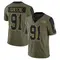 Youth Mike Greene Tampa Bay Buccaneers 2021 Salute To Service Jersey - Limited Olive