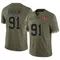 Youth Mike Greene Tampa Bay Buccaneers 2022 Salute To Service Jersey - Limited Olive