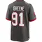 Youth Mike Greene Tampa Bay Buccaneers Pewter Alternate Jersey - Game