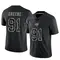 Youth Mike Greene Tampa Bay Buccaneers Reflective Jersey - Limited Black
