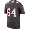 Youth Nash Hutmacher Tampa Bay Buccaneers Pewter Alternate Jersey - Legend
