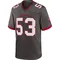 Youth Nick Jackson Tampa Bay Buccaneers Pewter Alternate Jersey - Game