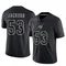 Youth Nick Jackson Tampa Bay Buccaneers Reflective Jersey - Limited Black