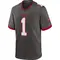 Youth Rachaad White Tampa Bay Buccaneers Pewter Alternate Jersey - Game