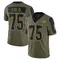 Youth Raiqwon O'Neal Tampa Bay Buccaneers 2021 Salute To Service Jersey - Limited Olive