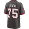 Youth Raiqwon O'Neal Tampa Bay Buccaneers Pewter Alternate Jersey - Game