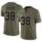 Youth Rashad Wisdom Tampa Bay Buccaneers 2022 Salute To Service Jersey - Limited Olive