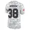 Youth Rashad Wisdom Tampa Bay Buccaneers 2024 Salute to Service Jersey - Limited Arctic Camo