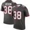 Youth Rashad Wisdom Tampa Bay Buccaneers Pewter Alternate Jersey - Legend