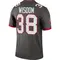 Youth Rashad Wisdom Tampa Bay Buccaneers Pewter Alternate Jersey - Legend