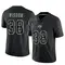Youth Rashad Wisdom Tampa Bay Buccaneers Reflective Jersey - Limited Black