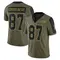 Youth Rob Gronkowski Tampa Bay Buccaneers 2021 Salute To Service Jersey - Limited Olive