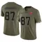 Youth Rob Gronkowski Tampa Bay Buccaneers 2022 Salute To Service Jersey - Limited Olive
