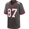 Youth Rob Gronkowski Tampa Bay Buccaneers Pewter Alternate Jersey - Game