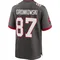 Youth Rob Gronkowski Tampa Bay Buccaneers Pewter Alternate Jersey - Game