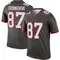 Youth Rob Gronkowski Tampa Bay Buccaneers Pewter Alternate Jersey - Legend