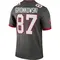Youth Rob Gronkowski Tampa Bay Buccaneers Pewter Alternate Jersey - Legend