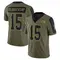 Youth Rodrigo Blankenship Tampa Bay Buccaneers 2021 Salute To Service Jersey - Limited Olive