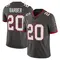 Youth Ronde Barber Tampa Bay Buccaneers Pewter Alternate Vapor Jersey - Limited