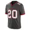 Youth Ronde Barber Tampa Bay Buccaneers Pewter Alternate Vapor Jersey - Limited