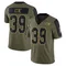 Youth Ryan Coe Tampa Bay Buccaneers 2021 Salute To Service Jersey - Limited Olive